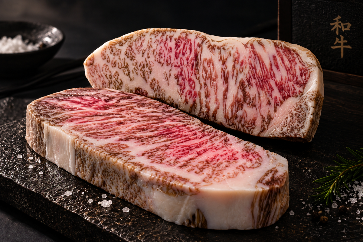 Dry Aged Strip Wagyu Steak