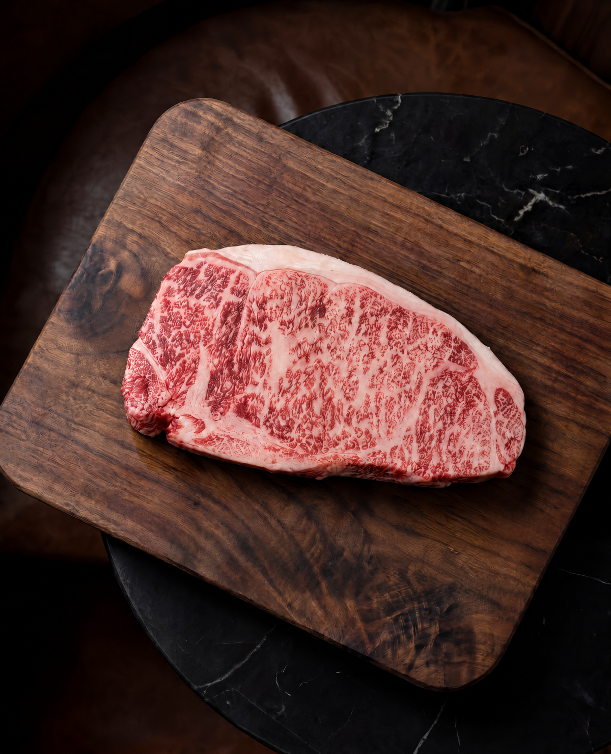 Beef Kagoshima Striploin Wagyu Steak