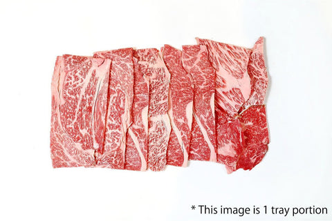 WAGYUMAN Japanese Wagyu Beef 0.5 lbs (8.0 oz) CHUCK ROLL Bilgogi - Japanese Wagyu