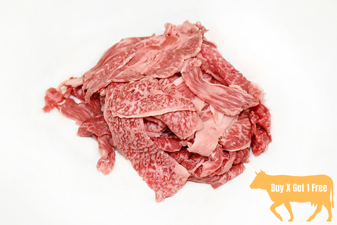 WAGYUMAN Japanese Wagyu Beef A5 CLOD Trimmings Kiriotoshi - Japanese Wagyu