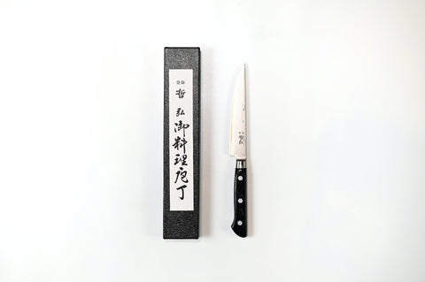 WAGYUMAN Handmade Tetsuhiro Damascus Steak Knife