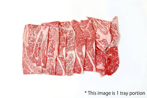 WAGYUMAN Japanese Wagyu Beef 2.0 lbs (32.0 oz) Japanese A5 Wagyu CHUCK ROLL [Shaved Meat]